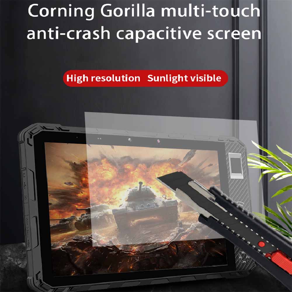 Gorilla ekranlı Android biyometrik tablet