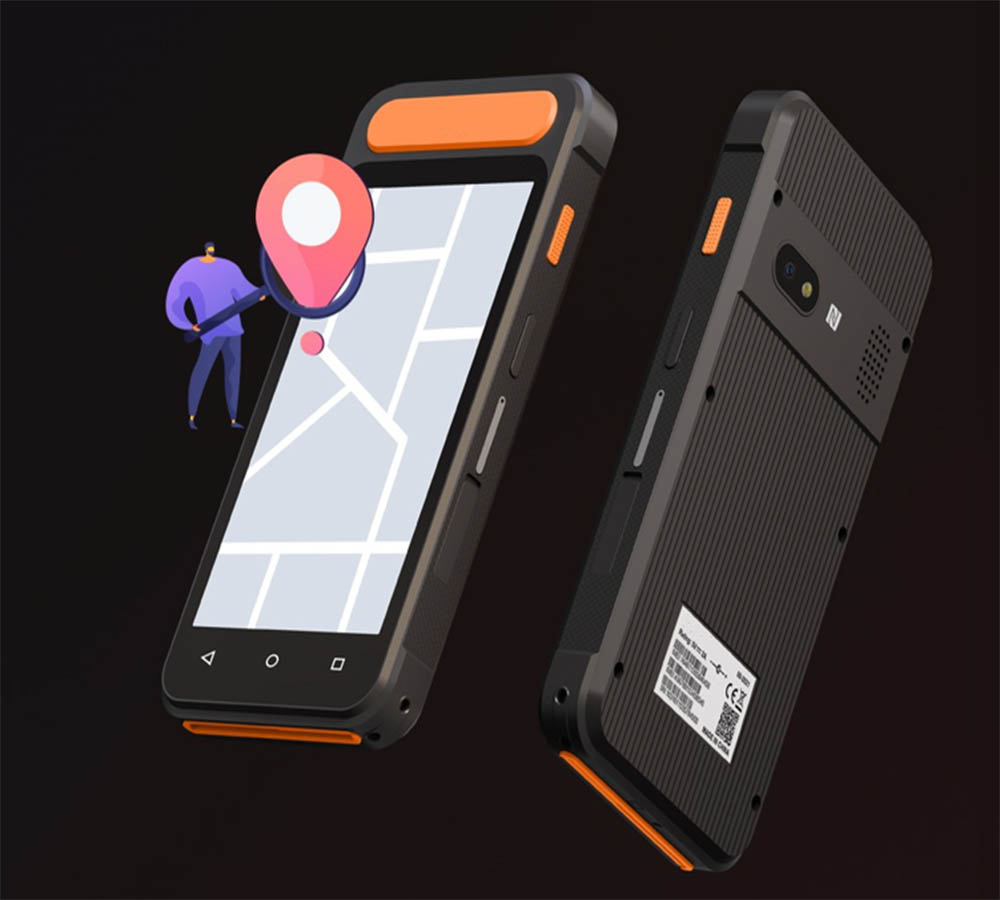 GPS'li Android barkod tarayıcı