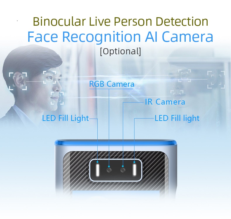 Yüz tanıma için AI kamera