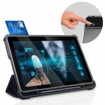 Biometric bank tablet PC