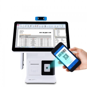 Dual screen A4 document scanner EKYC BIOMETRIC terminal