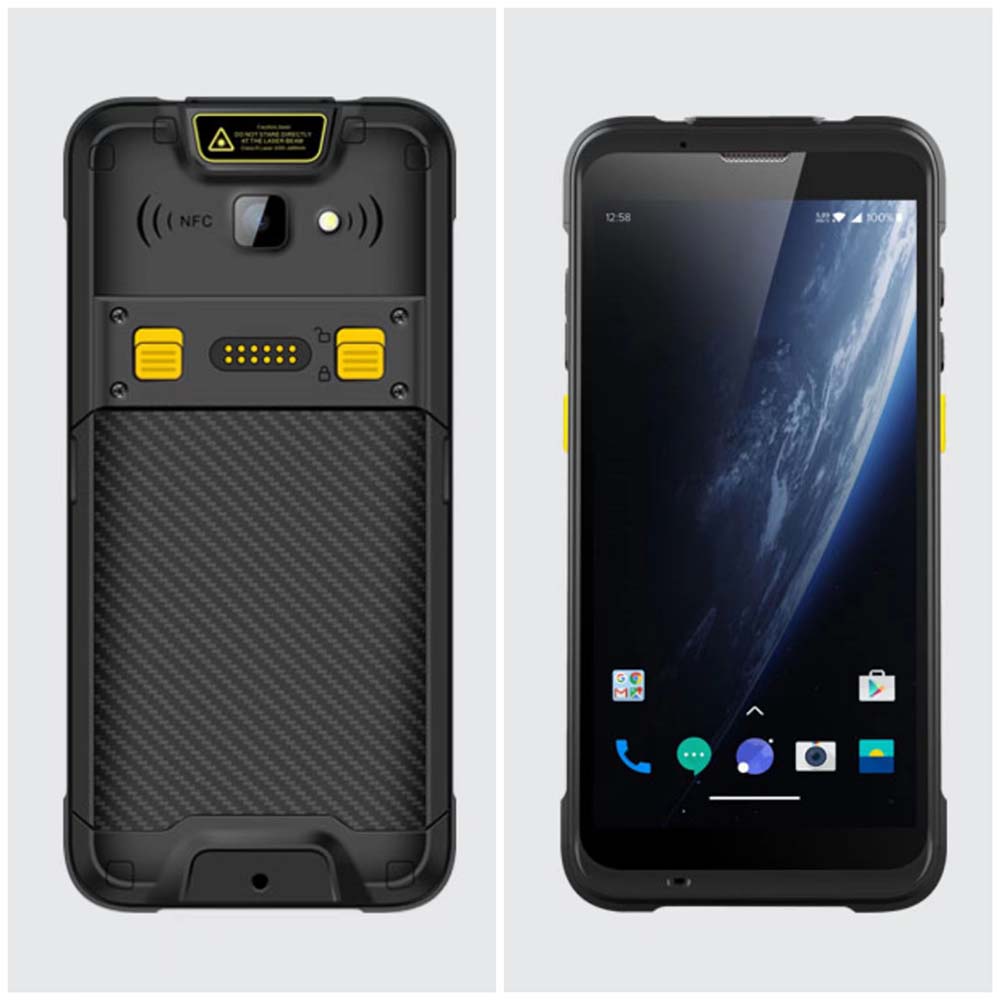 Endüstriyel El 4G Android RFID UHF barkod Mobil Bilgisayar serbest bırakma